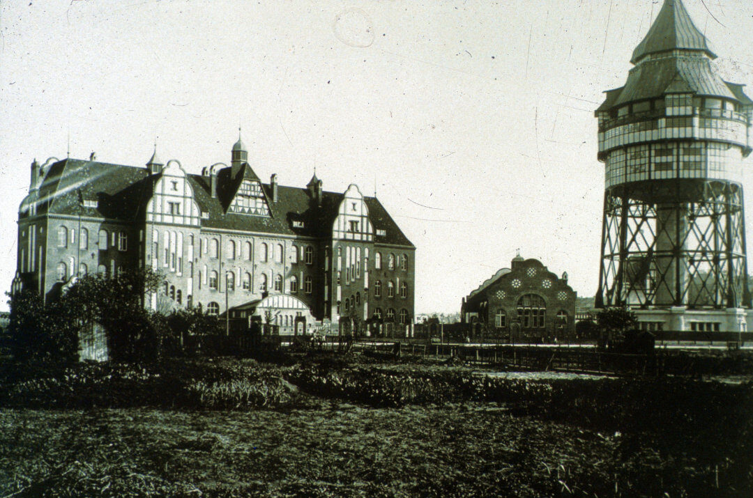 Aaltes Foto, Wasserturm in Bremen-Walle